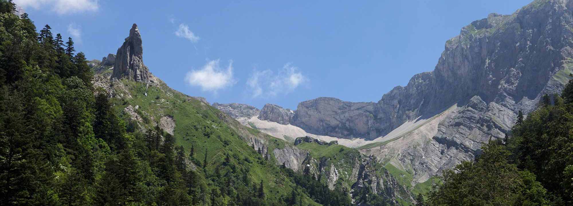 paysage montagne vallee du buech 